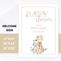 baby shower welcome sign